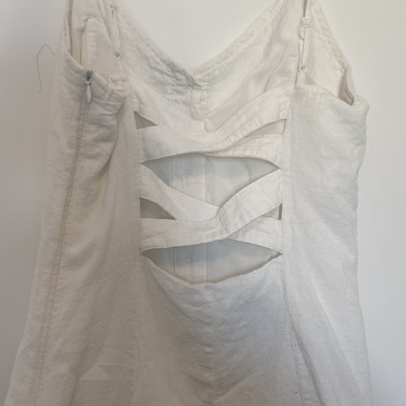 Mini white dress - Picture 2 of 2